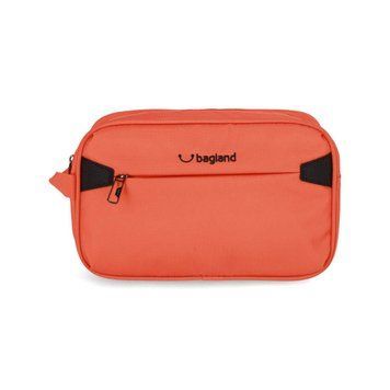 Косметичка текстильная Bagland 4,75л с внешним карманом на молнии оранжевая Charm (0080349) 1143421842 фото