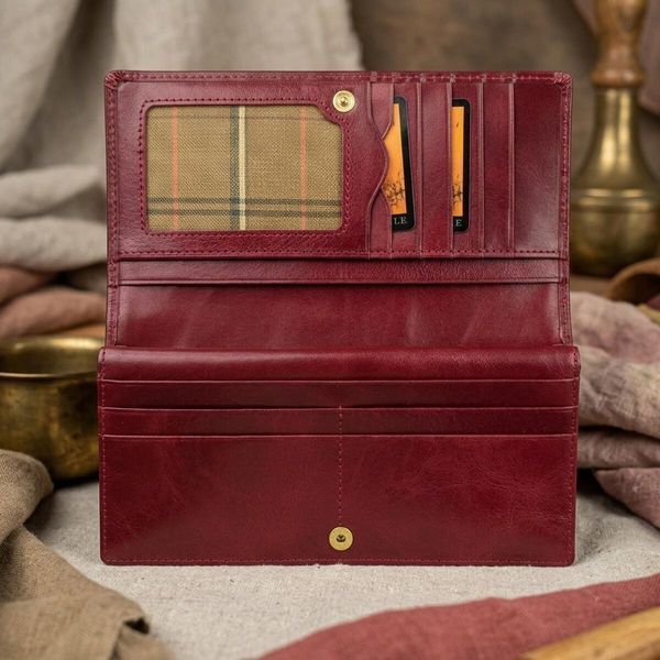 Жіночий гаманець Tony Perotti Italico 1902 rosso (90687) Червоний 90687 фото