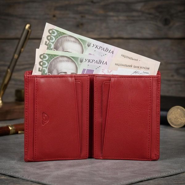 Женский кошелек Tony Perotti из зернистой кожи New Contatto 3603 rosso (90701) Красный 90701 фото