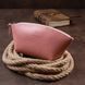 Женская косметичка из кожи Amelin GRANDE PELLE 11299 Пудровая 11299 фото 5