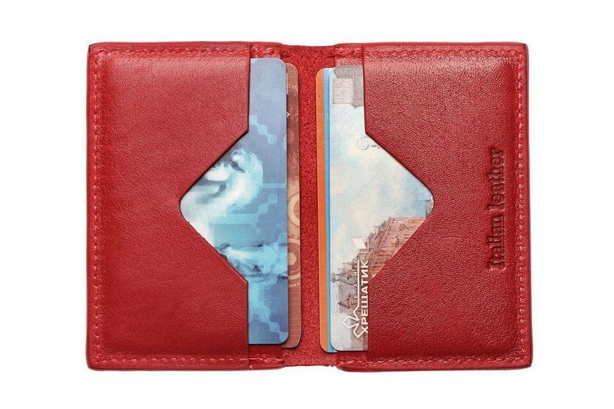 CardCase cartolina, глянец, красный Grande Pelle 303660 303660 фото