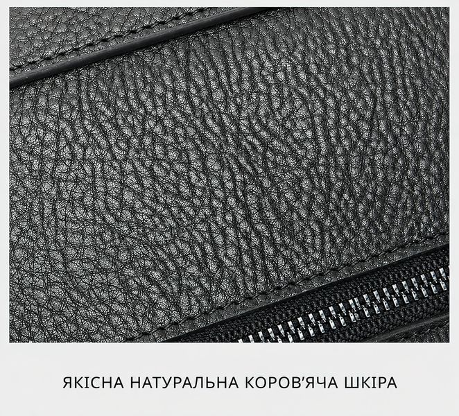 Мужской кошелек-клатч из натуральной кожи Lorian на молнии с коротким съемным ремешком черного цвета&nbsp;BSLR 203024 BK BSLR 203024 BK фото