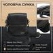 Мужская сумка из натуральной кожи Tony Perotti Contatto 9150-14 (90630) Черная 90630 фото 3