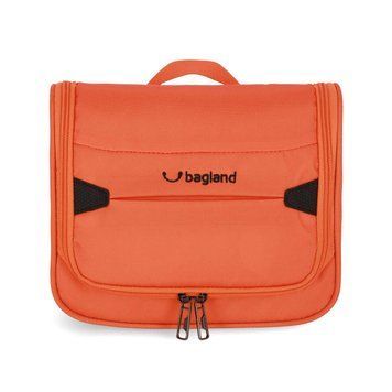 Органайзер-косметичка текстильная Bagland 5.2л на молнии с открытыми карманами оранжевая Frame (0090653) 1143521845 фото