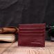 Практичный кард-кейс из натуральной кожи ST Leather 22446 Бордовый 22446 фото 5
