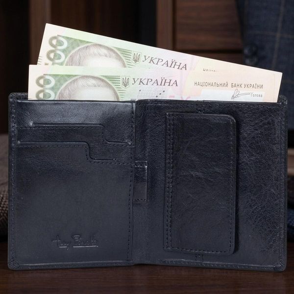 Жіноче вертикальне портмоне Tony Perotti Nevada 3504 nero (90652) Чорне 90652 фото